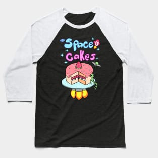 Space Cakes Baseball T-Shirt